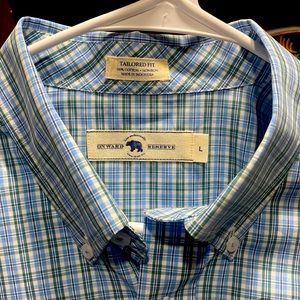 Onward Reserve Tailored Fit 100% cotton dress shirt